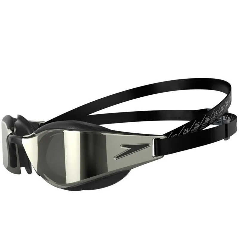 Speedo Fastskin Hyper Elite Mirror Goggles Black/Silver-2
